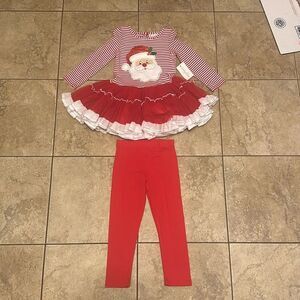 Girls Christmas Outfit - Size 4